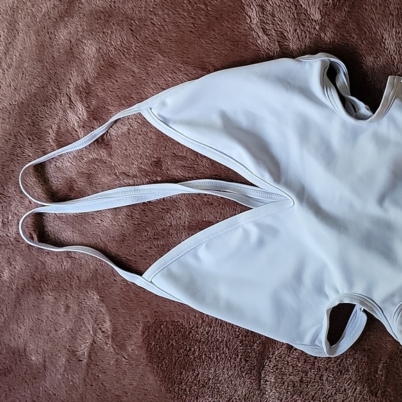 Frederick's South Beach One-Piece Lace-Up Swimsuit S - Picture 8 of 16